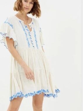 Free People | Dresses | Free People Pixie Printed Floral Mini Dress |  Poshmark